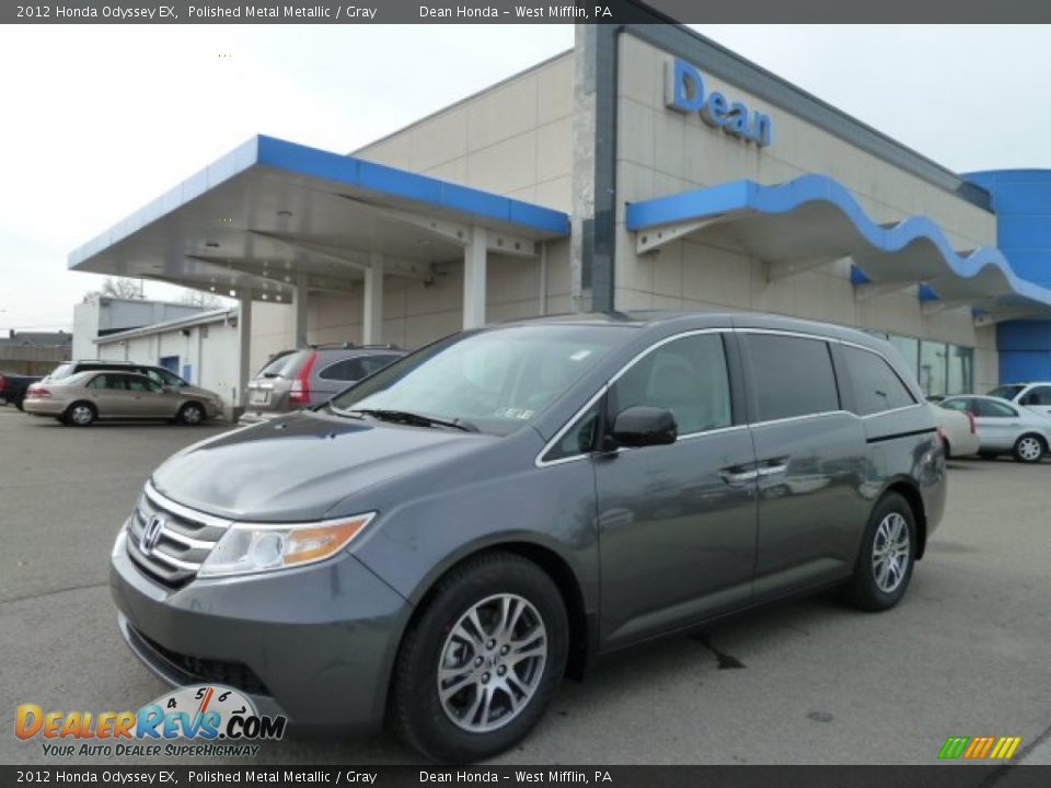 2012 Honda Odyssey EX Polished Metal Metallic / Gray Photo #1