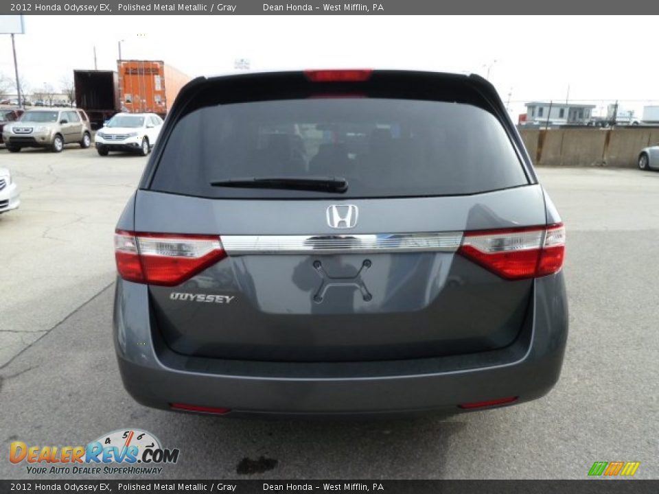 2012 Honda Odyssey EX Polished Metal Metallic / Gray Photo #4