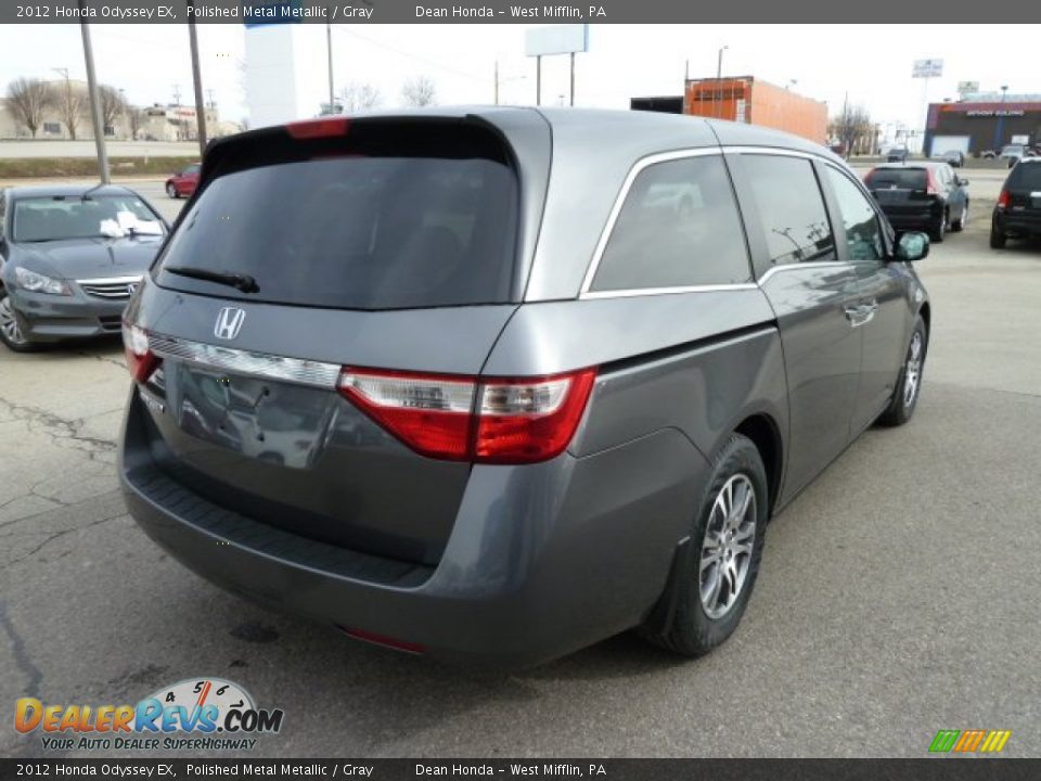 2012 Honda Odyssey EX Polished Metal Metallic / Gray Photo #5