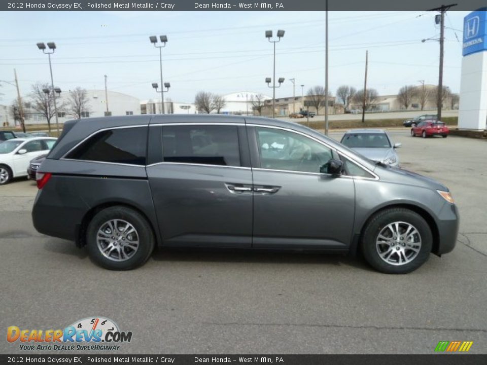 2012 Honda Odyssey EX Polished Metal Metallic / Gray Photo #6
