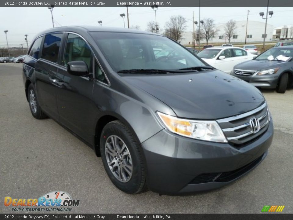 2012 Honda Odyssey EX Polished Metal Metallic / Gray Photo #7