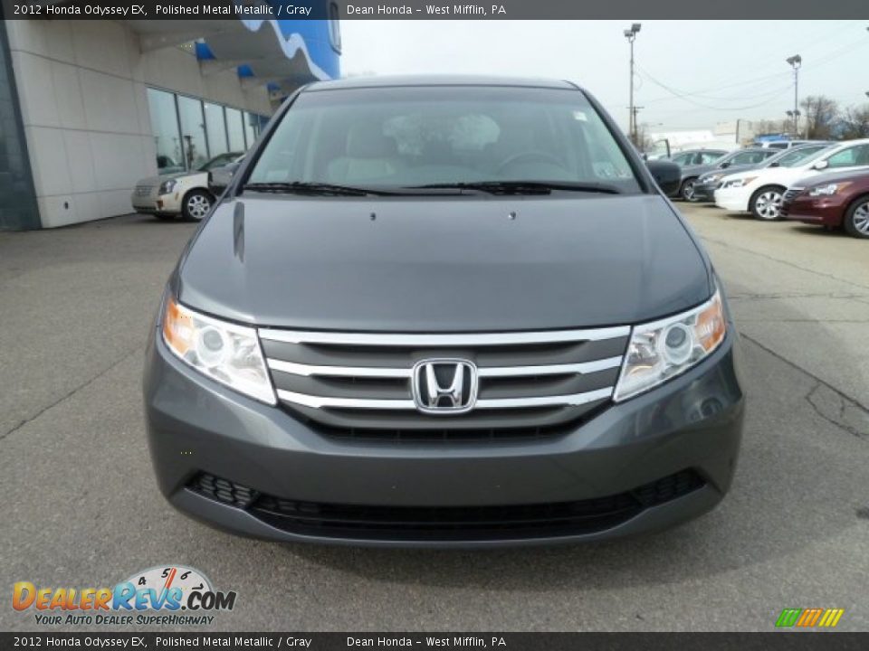 2012 Honda Odyssey EX Polished Metal Metallic / Gray Photo #8