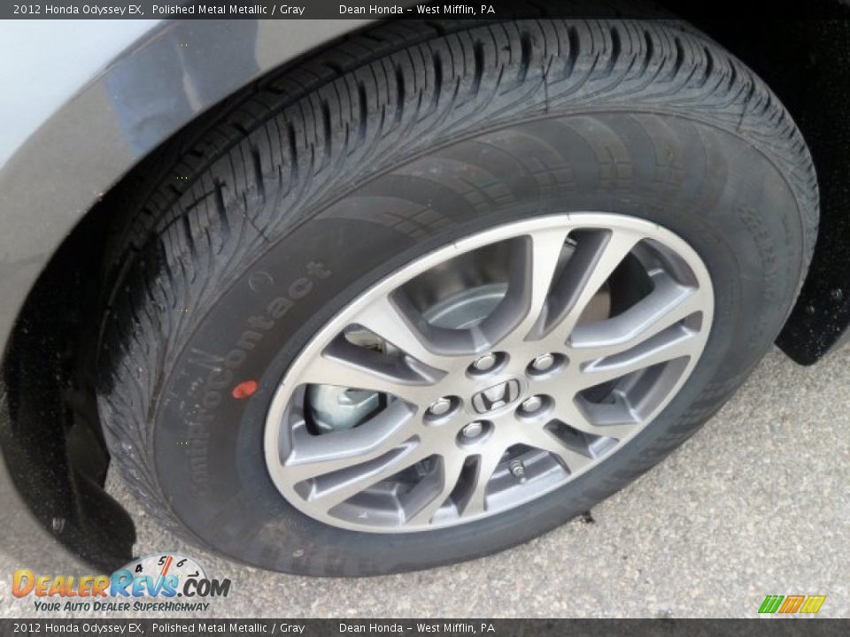 2012 Honda Odyssey EX Polished Metal Metallic / Gray Photo #9
