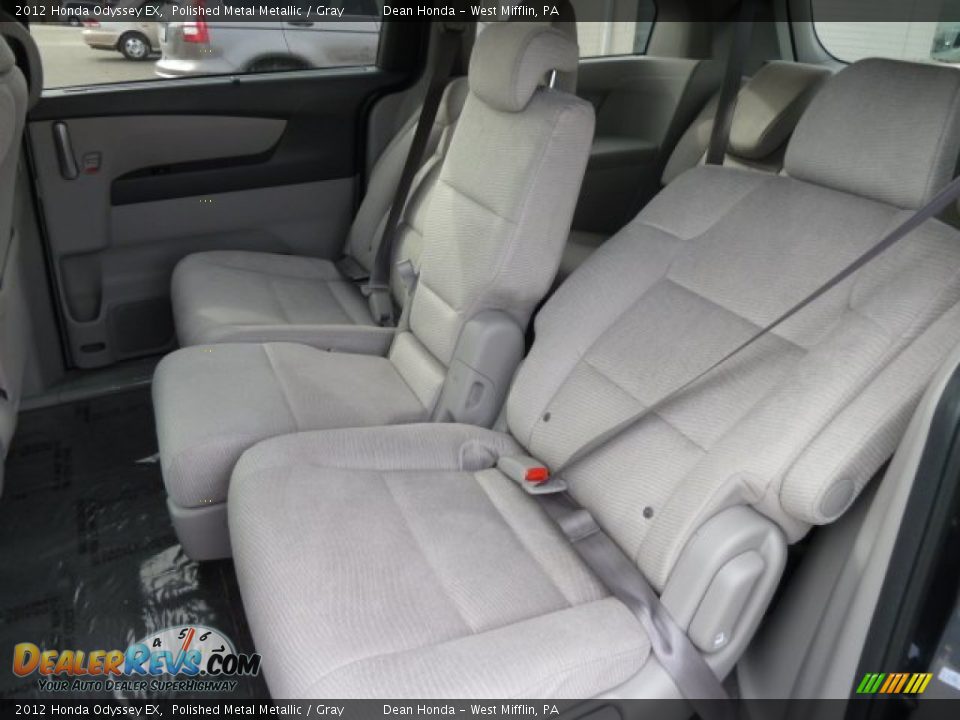 2012 Honda Odyssey EX Polished Metal Metallic / Gray Photo #11