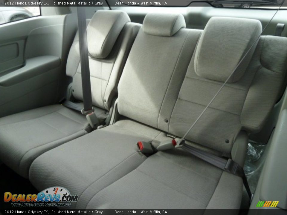 2012 Honda Odyssey EX Polished Metal Metallic / Gray Photo #12