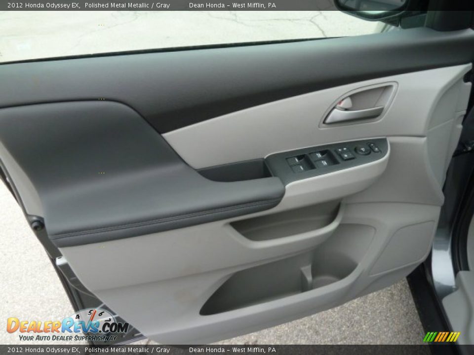 2012 Honda Odyssey EX Polished Metal Metallic / Gray Photo #14