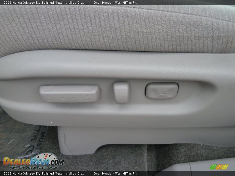 2012 Honda Odyssey EX Polished Metal Metallic / Gray Photo #16