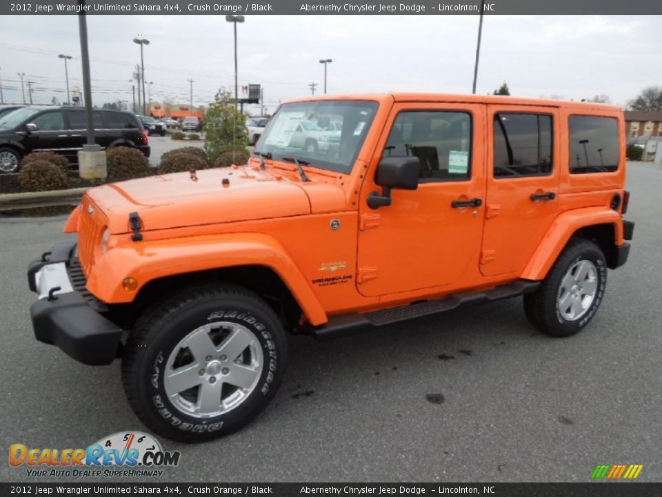 Front 3/4 View of 2012 Jeep Wrangler Unlimited Sahara 4x4 Photo #1