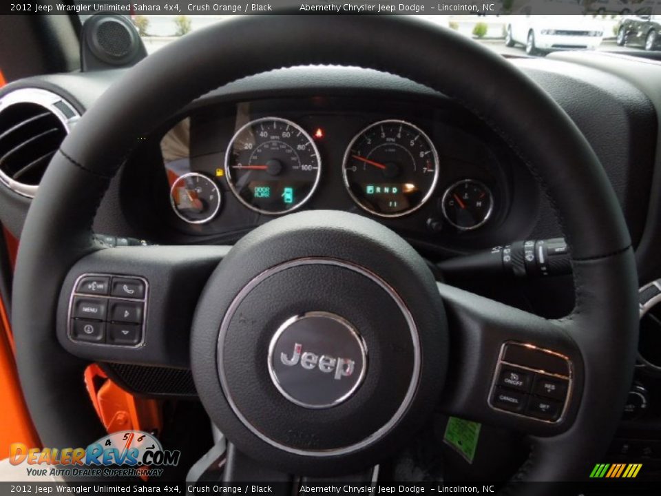 2012 Jeep Wrangler Unlimited Sahara 4x4 Crush Orange / Black Photo #13