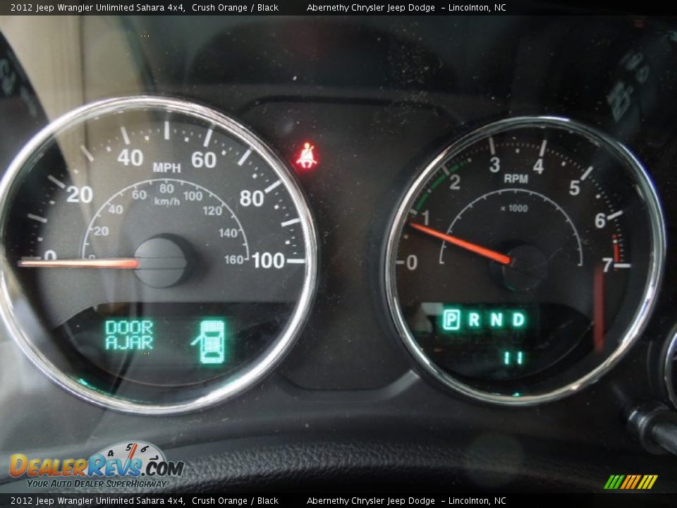 2012 Jeep Wrangler Unlimited Sahara 4x4 Crush Orange / Black Photo #14