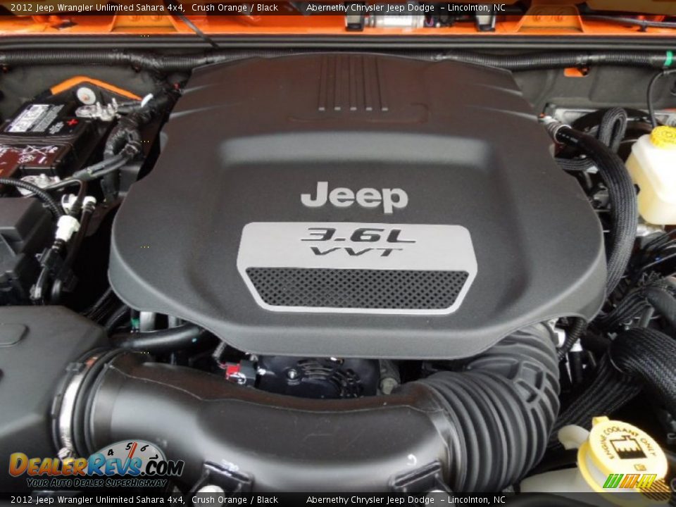 2012 Jeep Wrangler Unlimited Sahara 4x4 Crush Orange / Black Photo #27