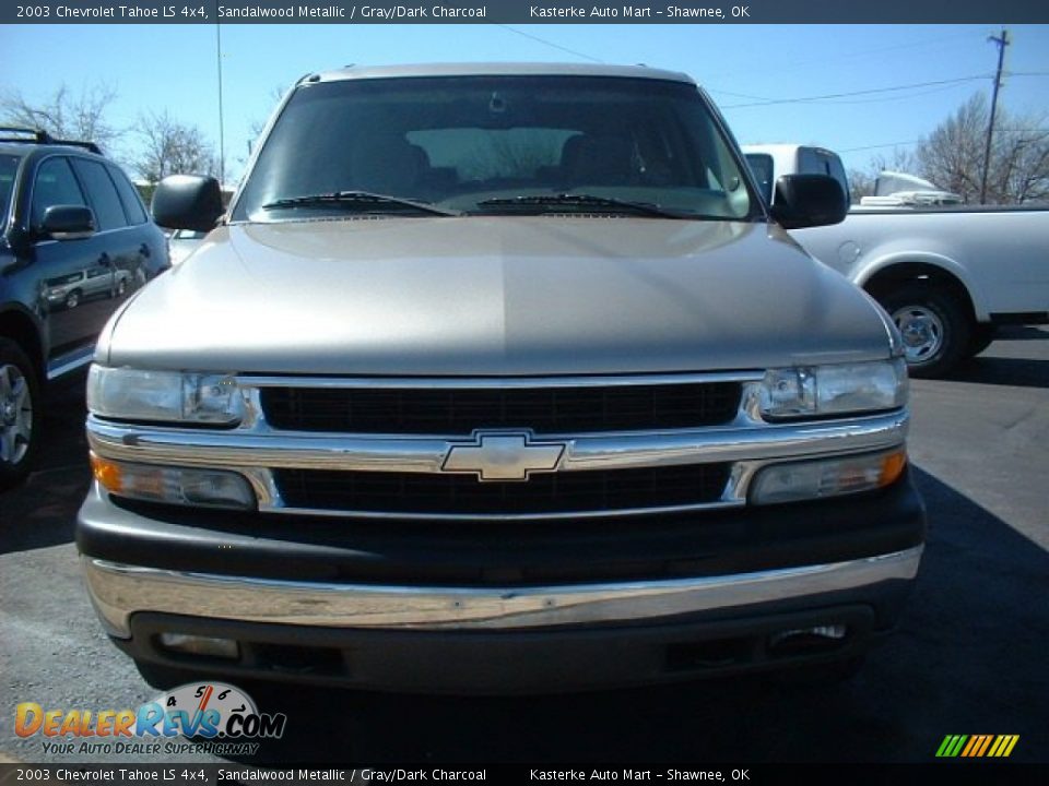 2003 Chevrolet Tahoe LS 4x4 Sandalwood Metallic / Gray/Dark Charcoal Photo #2