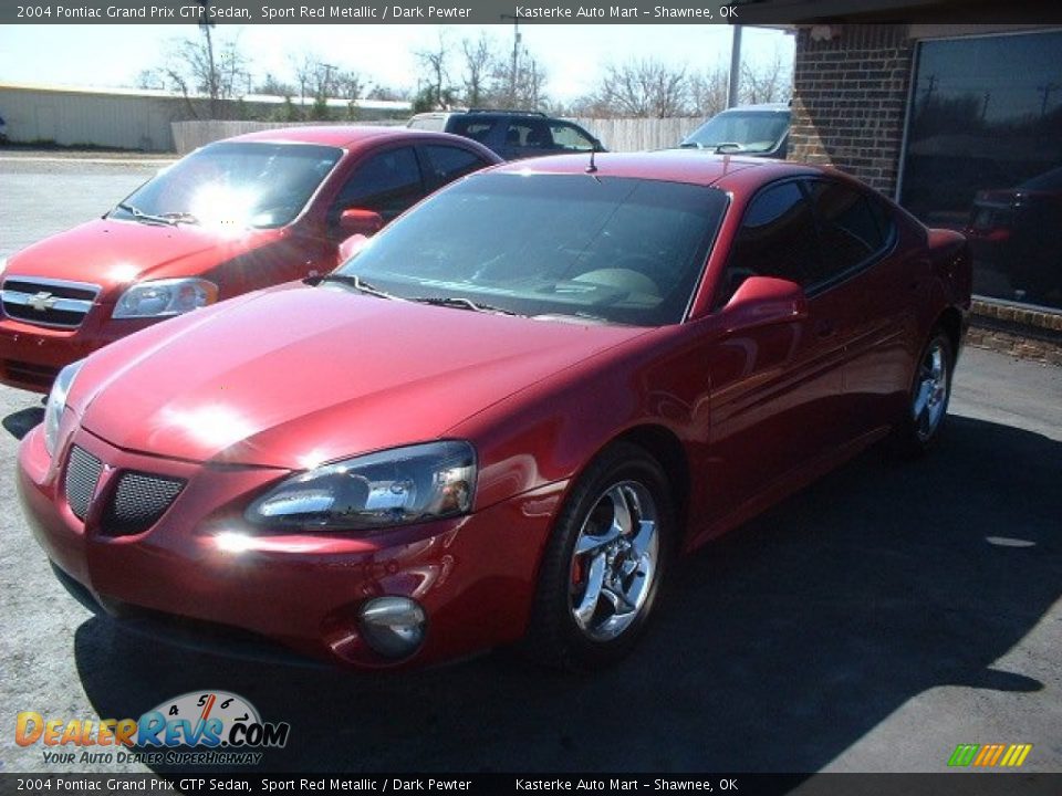 2004 Pontiac Grand Prix GTP Sedan Sport Red Metallic / Dark Pewter Photo #1