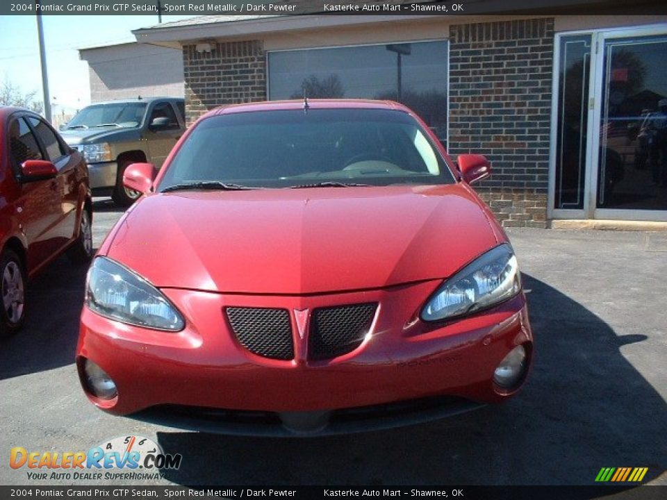 2004 Pontiac Grand Prix GTP Sedan Sport Red Metallic / Dark Pewter Photo #2