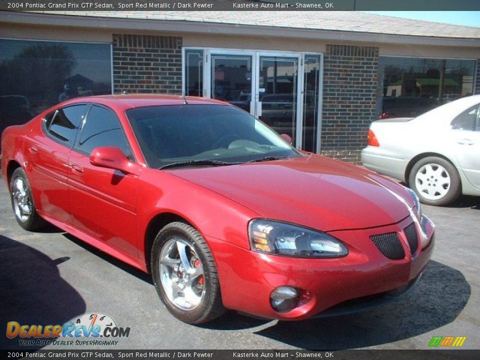 2004 Pontiac Grand Prix GTP Sedan Sport Red Metallic / Dark Pewter Photo #3