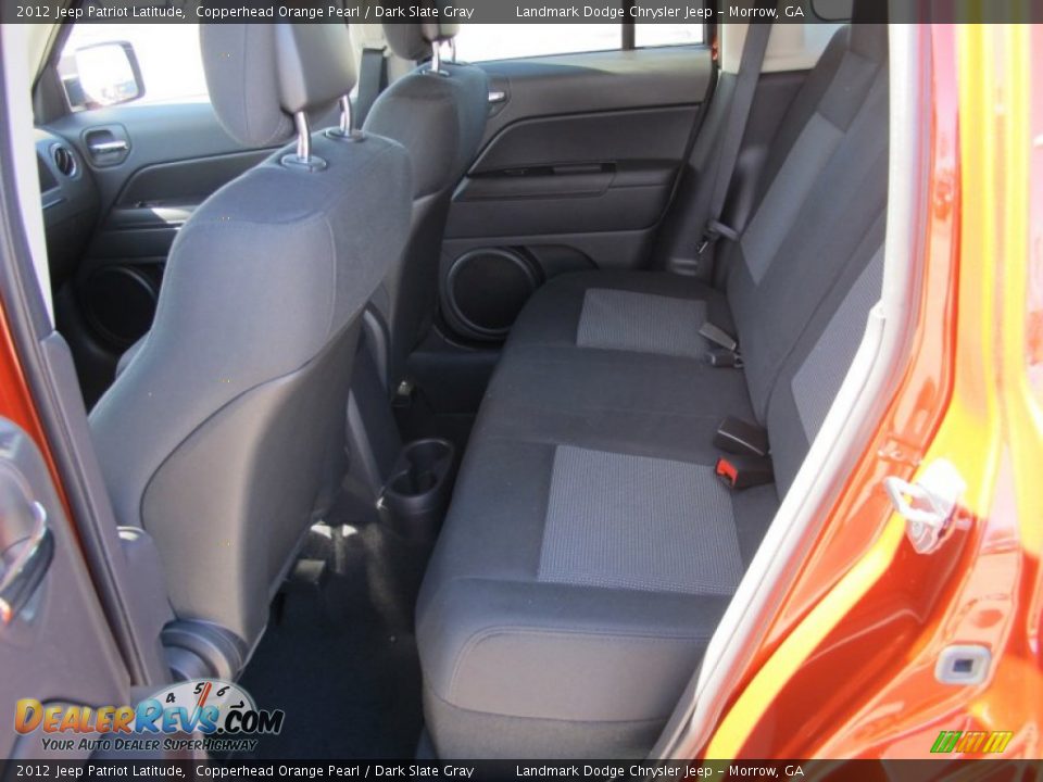 2012 Jeep Patriot Latitude Copperhead Orange Pearl / Dark Slate Gray Photo #7