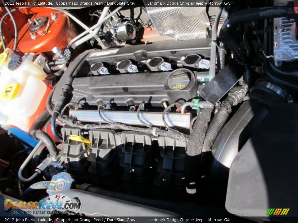 2012 Jeep Patriot Latitude Copperhead Orange Pearl / Dark Slate Gray Photo #12