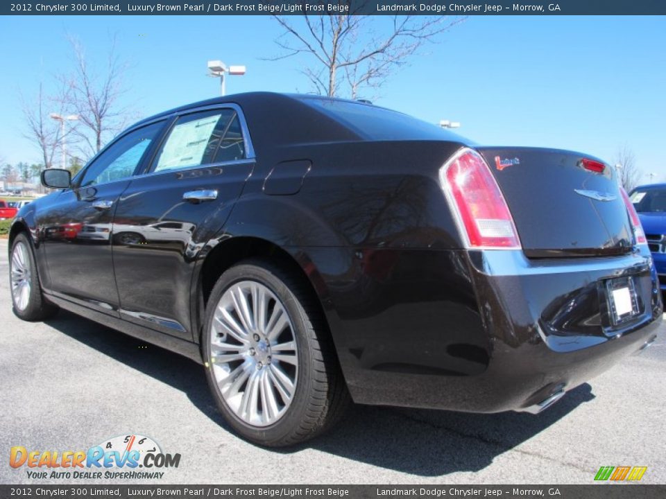 2012 Chrysler 300 Limited Luxury Brown Pearl / Dark Frost Beige/Light Frost Beige Photo #2