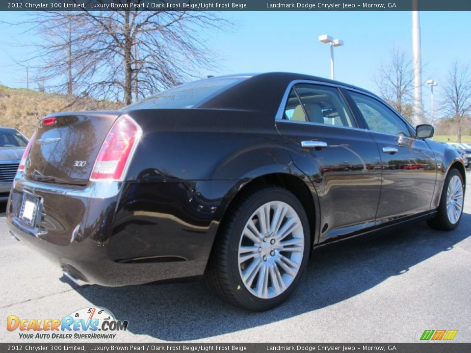 2012 Chrysler 300 Limited Luxury Brown Pearl / Dark Frost Beige/Light Frost Beige Photo #3