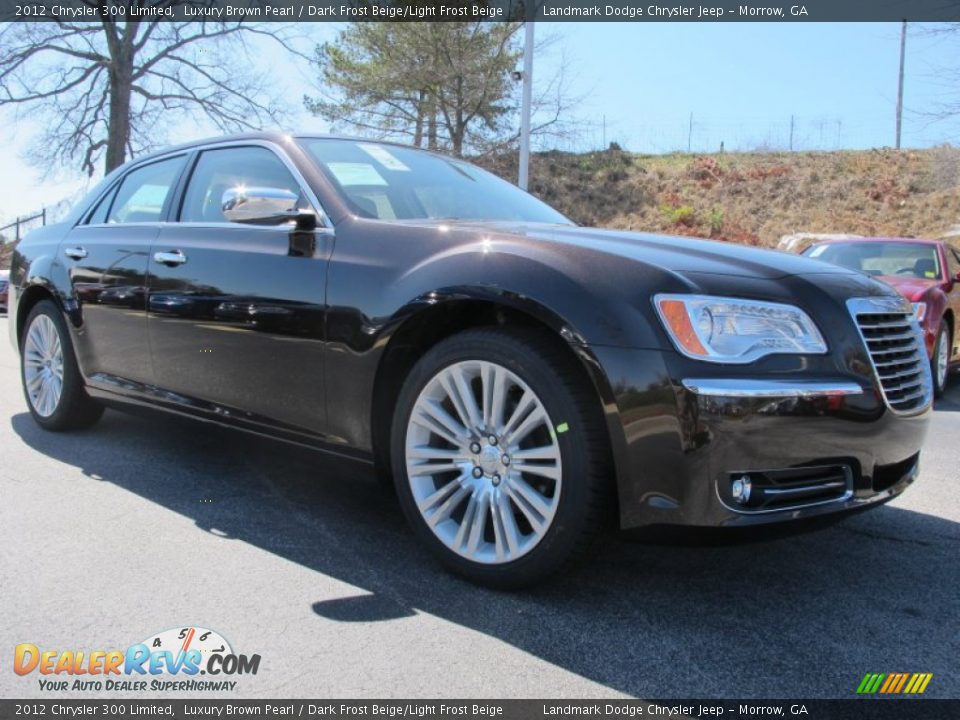 2012 Chrysler 300 Limited Luxury Brown Pearl / Dark Frost Beige/Light Frost Beige Photo #4