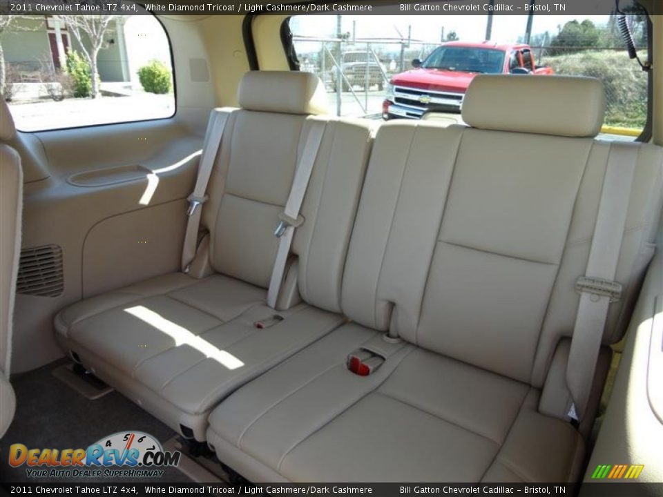 2011 Chevrolet Tahoe LTZ 4x4 White Diamond Tricoat / Light Cashmere/Dark Cashmere Photo #6