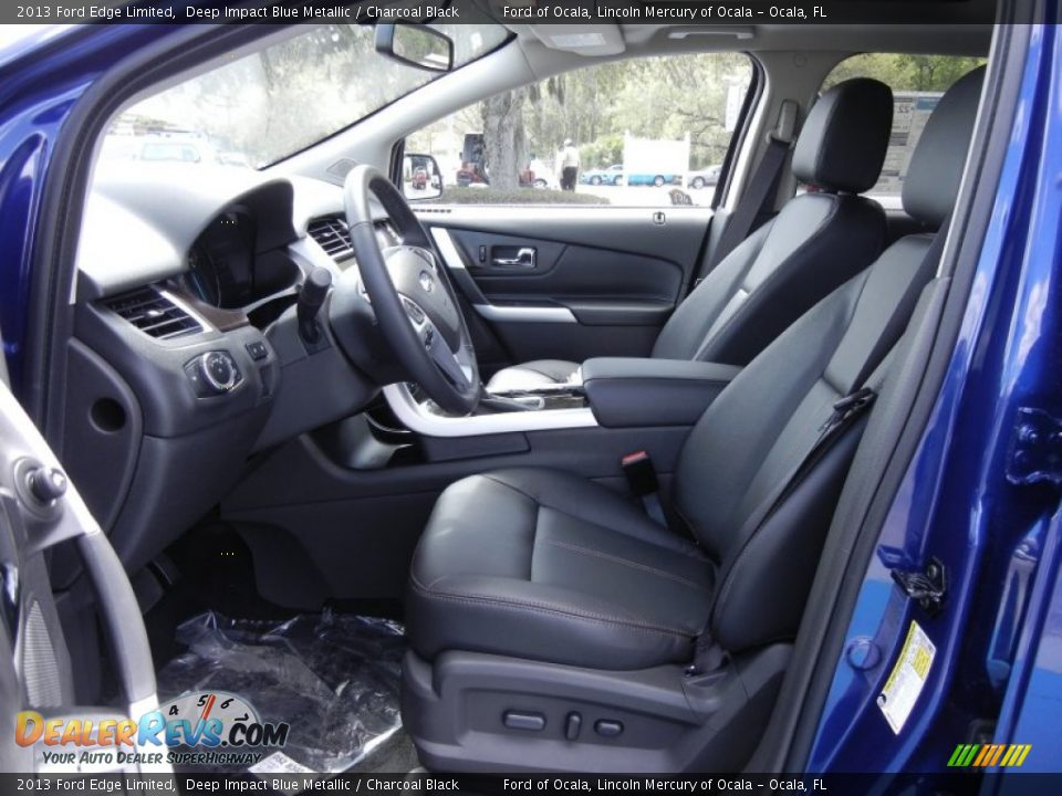 Front Seat of 2013 Ford Edge Limited Photo #5