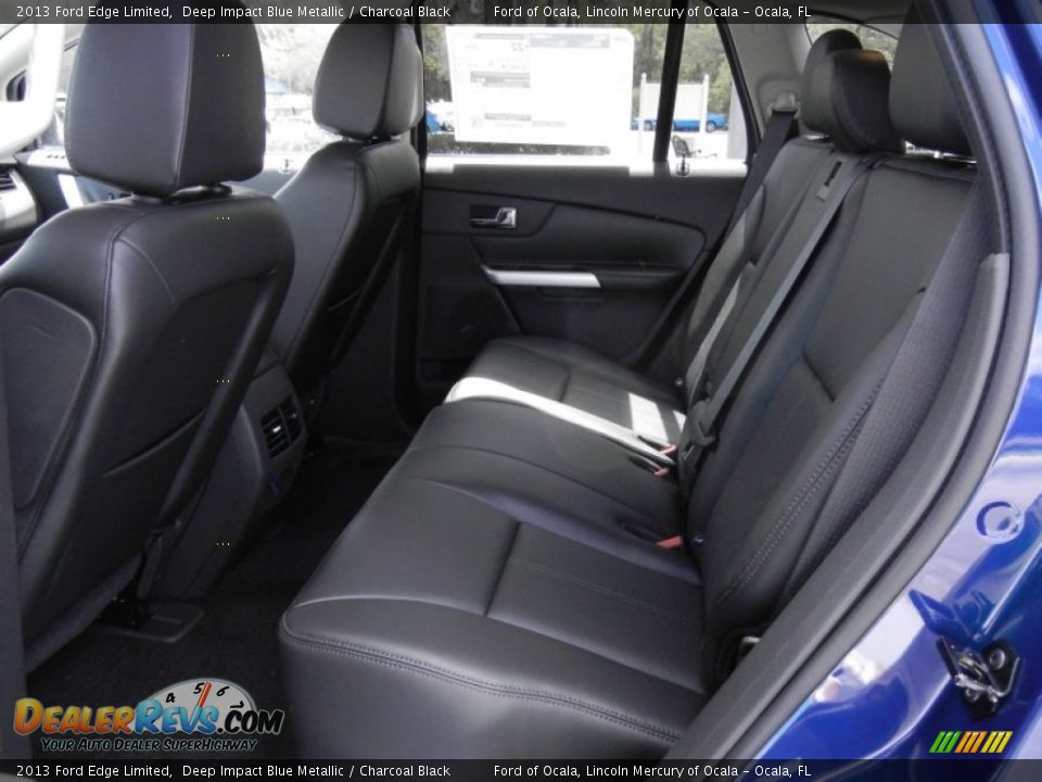 Rear Seat of 2013 Ford Edge Limited Photo #6