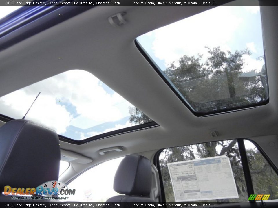 Sunroof of 2013 Ford Edge Limited Photo #7