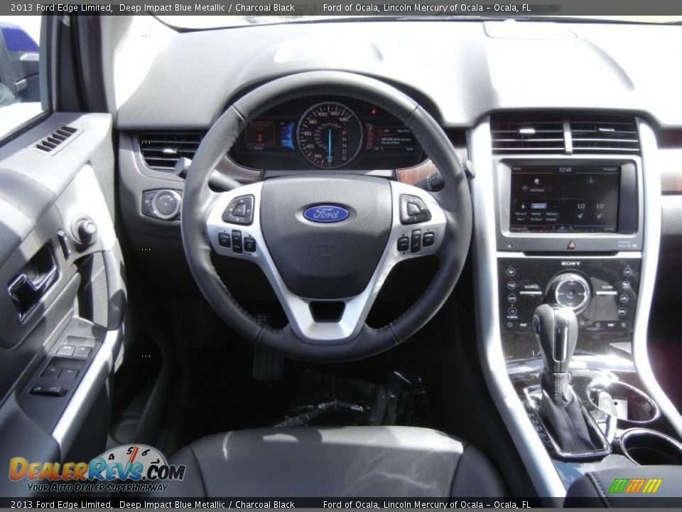 Dashboard of 2013 Ford Edge Limited Photo #8