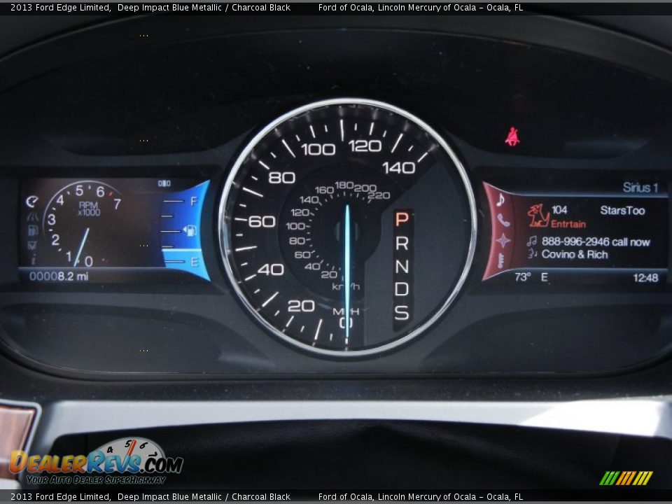 2013 Ford Edge Limited Gauges Photo #9