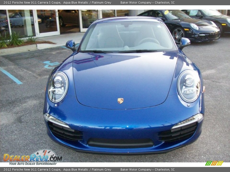 Aqua Blue Metallic 2012 Porsche New 911 Carrera S Coupe Photo #4