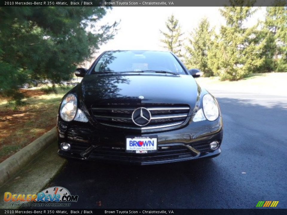 2010 Mercedes-Benz R 350 4Matic Black / Black Photo #2