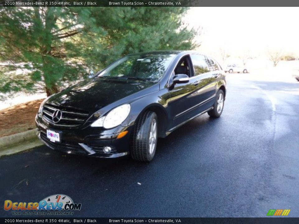 2010 Mercedes-Benz R 350 4Matic Black / Black Photo #3