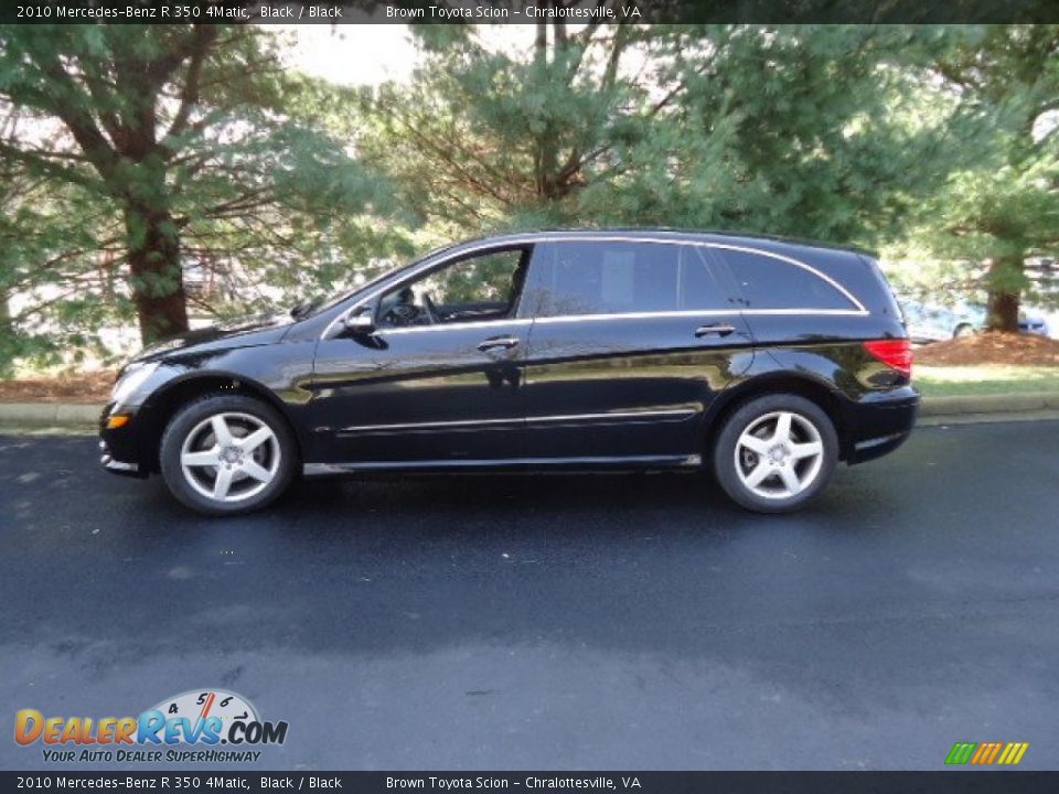 2010 Mercedes-Benz R 350 4Matic Black / Black Photo #4