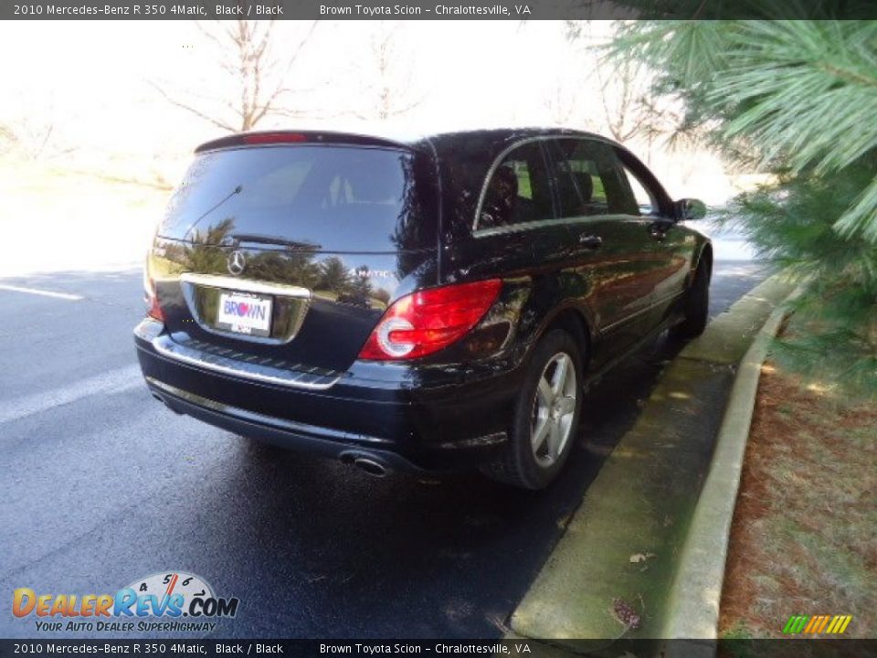 2010 Mercedes-Benz R 350 4Matic Black / Black Photo #7