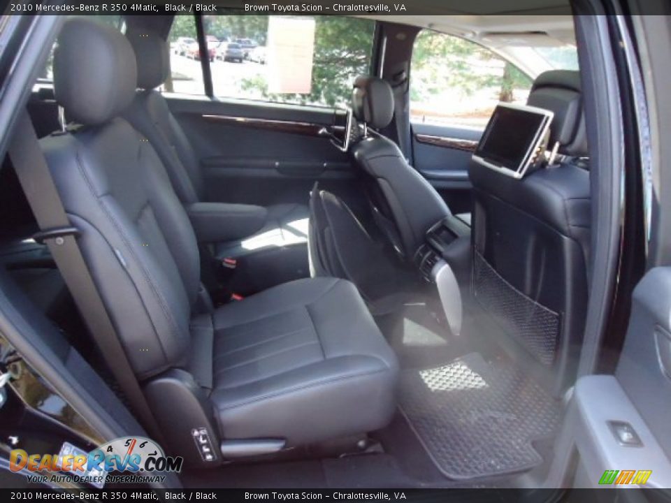 2010 Mercedes-Benz R 350 4Matic Black / Black Photo #12