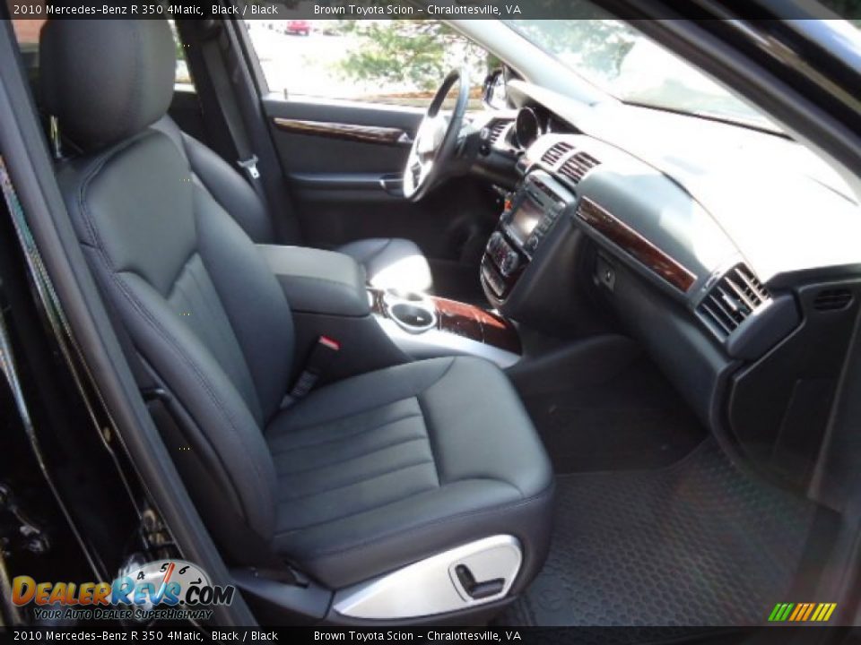 2010 Mercedes-Benz R 350 4Matic Black / Black Photo #14