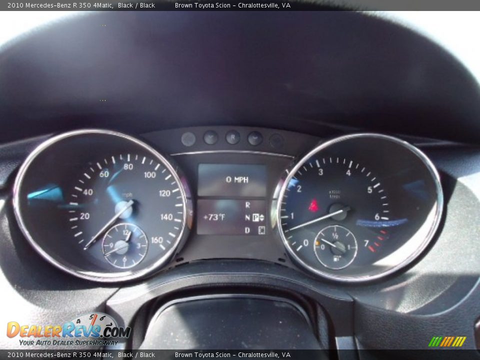 2010 Mercedes-Benz R 350 4Matic Black / Black Photo #15