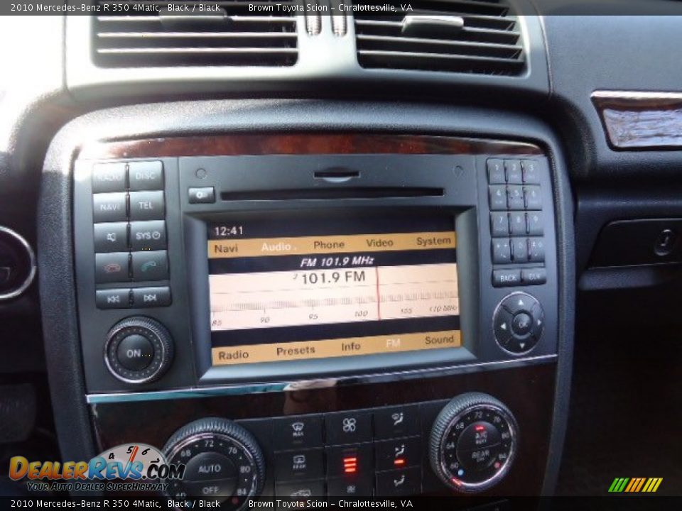 2010 Mercedes-Benz R 350 4Matic Black / Black Photo #19