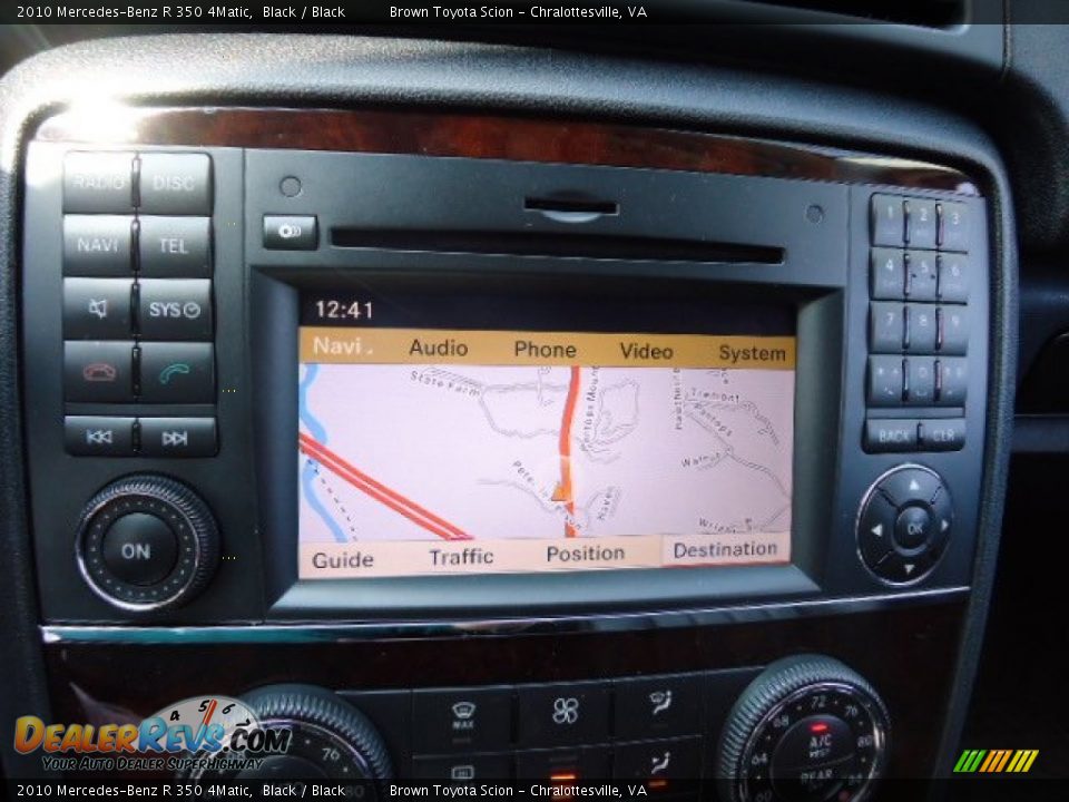 2010 Mercedes-Benz R 350 4Matic Black / Black Photo #20