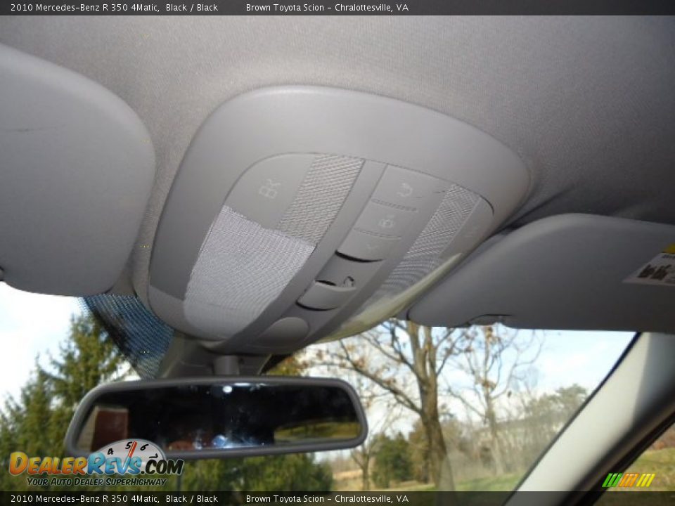2010 Mercedes-Benz R 350 4Matic Black / Black Photo #26