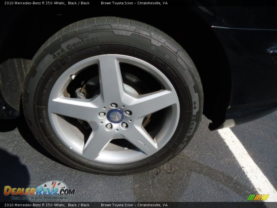2010 Mercedes-Benz R 350 4Matic Black / Black Photo #34