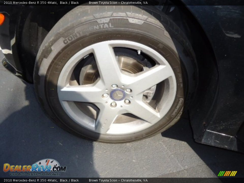 2010 Mercedes-Benz R 350 4Matic Black / Black Photo #35