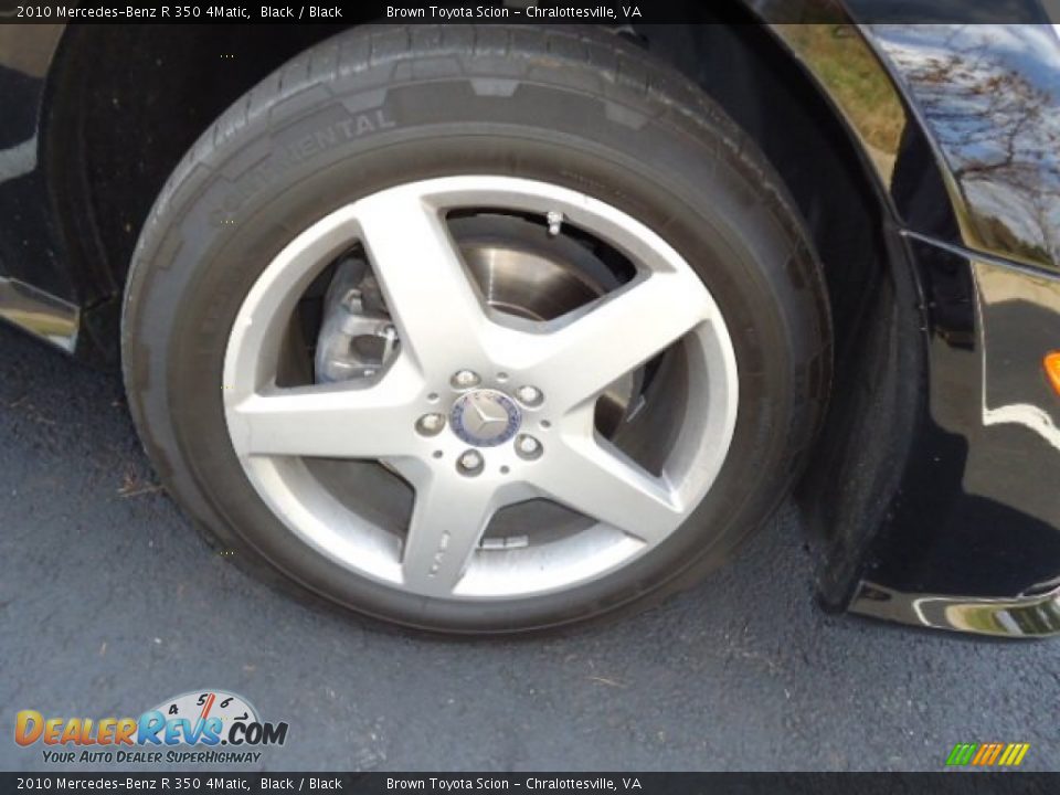 2010 Mercedes-Benz R 350 4Matic Black / Black Photo #36
