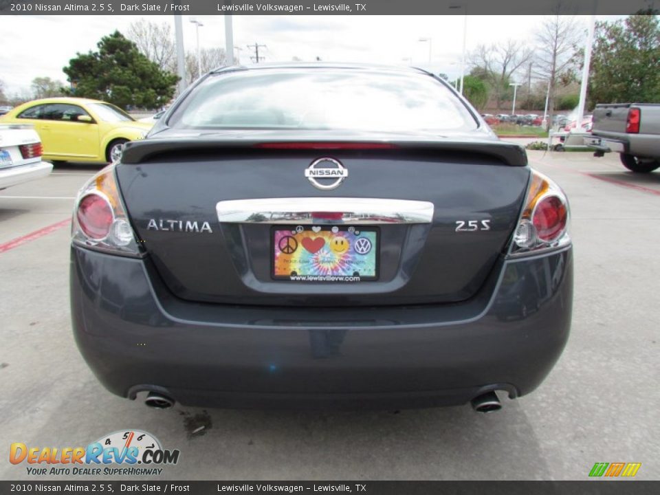 2010 Nissan Altima 2.5 S Dark Slate / Frost Photo #4