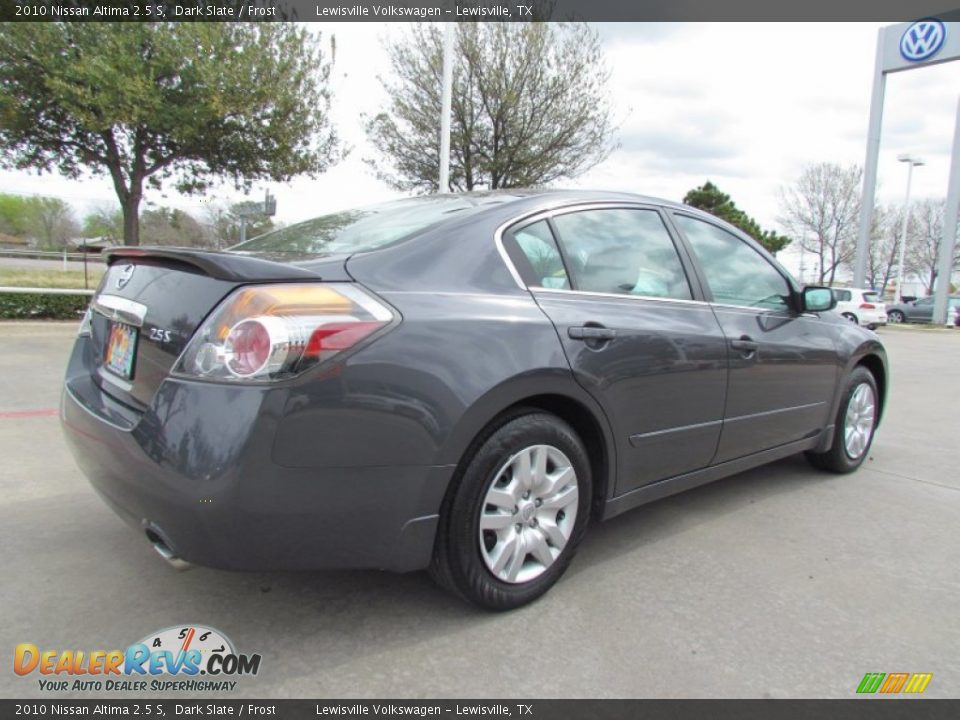 2010 Nissan Altima 2.5 S Dark Slate / Frost Photo #5
