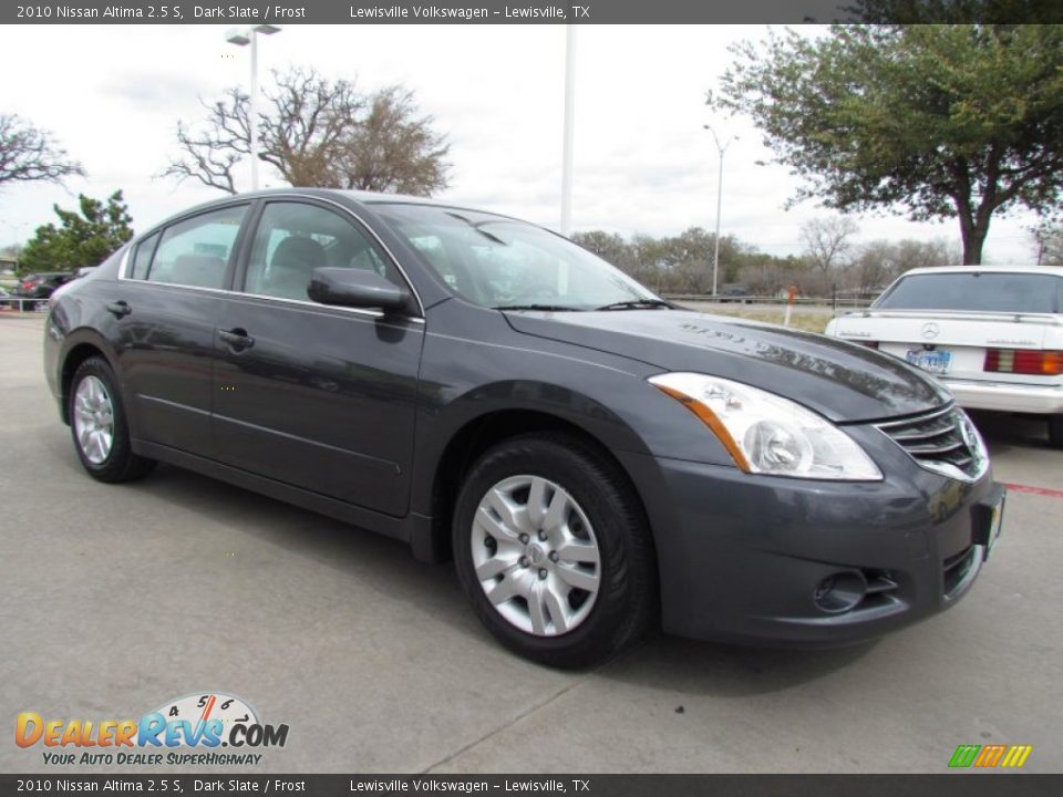 2010 Nissan Altima 2.5 S Dark Slate / Frost Photo #7