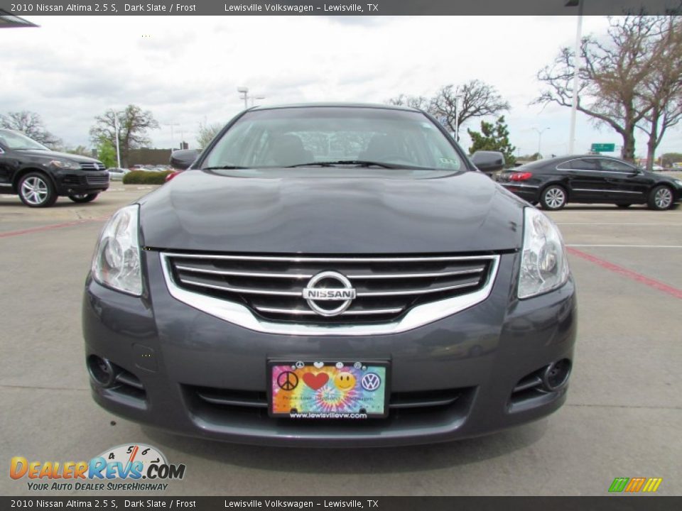 2010 Nissan Altima 2.5 S Dark Slate / Frost Photo #8