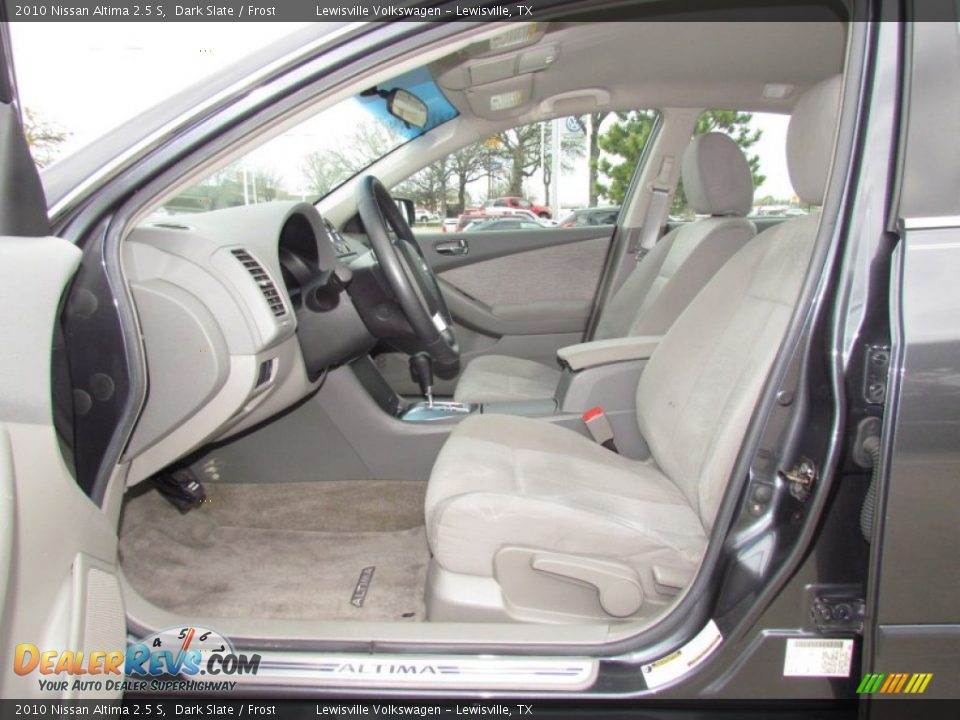 2010 Nissan Altima 2.5 S Dark Slate / Frost Photo #9