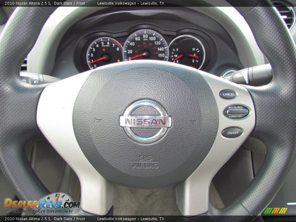 2010 Nissan Altima 2.5 S Dark Slate / Frost Photo #16